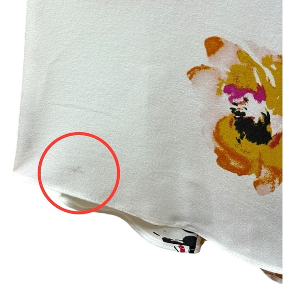 A.L.C. - Women’s ‘Natalia’ Silk Maxi Dress, Floral Mixed Print - Black, Size 4 - Picture 16 of 17